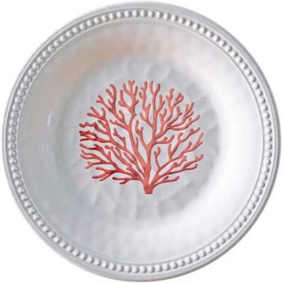 Marine Business Platos De Postres De Yegua 6 Unidades Coral One Size Marine Business Platos De Postres De Yegua 6 Unidades Coral One Size