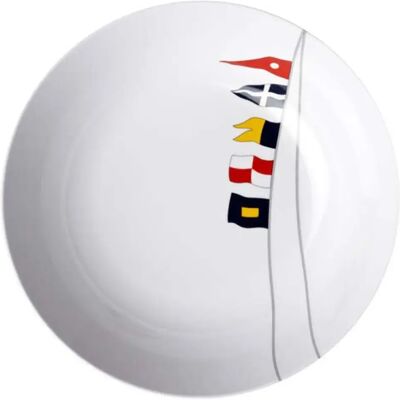 Marine Business Tazón Para Sopa Regata White One Size Marine Business Tazón Para Sopa Regata White One Size