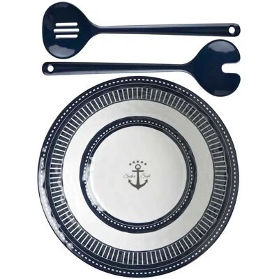 Marine Business Ensaladera Marinera White / Blue One Size Marine Business Ensaladera Marinera White / Blue One Size