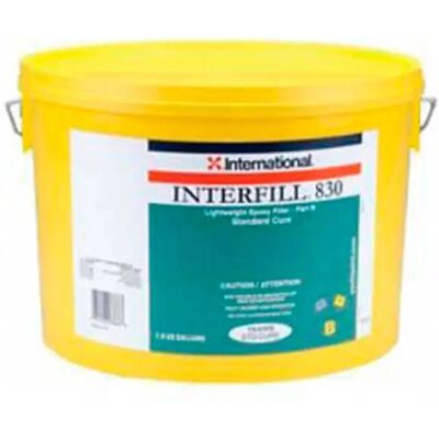 International Masilla Bicomponente Interfill 830 Standard B 10l Grey One Size International Masilla Bicomponente Interfill 830 Standard B 10l Grey One Size