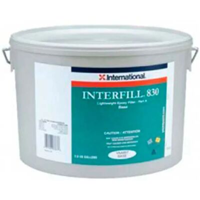 International Masilla Bicomponente Epoxi Interfill 830 Componente A Estándar 2.5l Clear One Size International Masilla Bicomponente Epoxi Interfill 830 Componente A Estándar 2.5l Clear One Size
