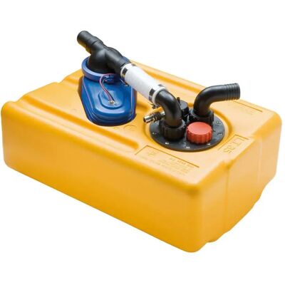 Can-sb Tanque De Aguas Residuales Self Priming Pump 41l Yellow 65 x 39 x 20 cm Can-sb Tanque De Aguas Residuales Self Priming Pump 41l Yellow 65 x 39 x 20 cm