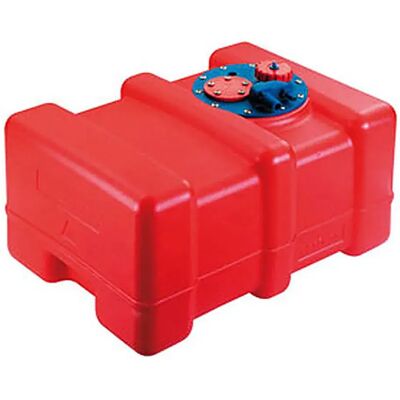 Can-sb Tanque De Combustible De Polietileno 43l Red 65 x 35 x 23 cm Can-sb Tanque De Combustible De Polietileno 43l Red 65 x 35 x 23 cm