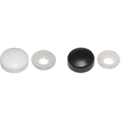 Nuova Rade Lavadora Con Tapa Nylon White / Black 4.8-6 mm Nuova Rade Lavadora Con Tapa Nylon White / Black 4.8-6 mm
