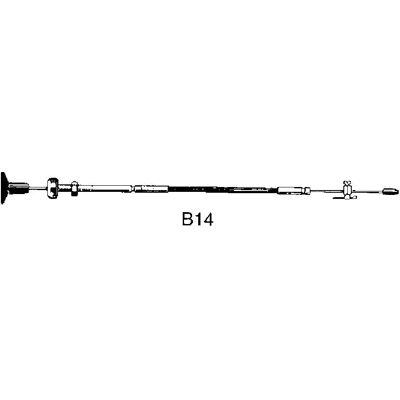 Cable de control Ultraflex B14 - 10 pies / 3.05 m - Plateado Cable de control Ultraflex B14 - 10 pies / 3.05 m - Plateado