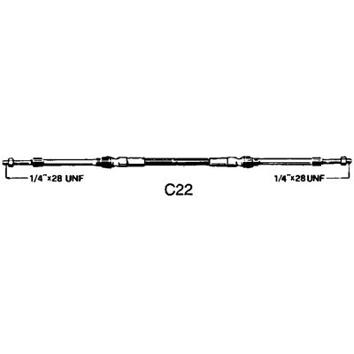 Ultraflex Cable C22 Grey 8´ Ultraflex Cable C22 Grey 8´