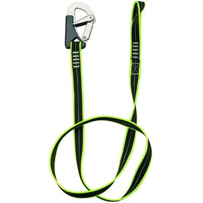 Plastimo - Cinta de seguridad mt.1,5 con mosquetón simple estático - Cinta de seguridad Plastimo - Cinta de seguridad mt.1,5 con mosquetón simple estático - Cinta de seguridad