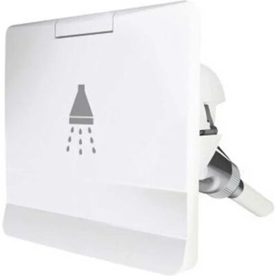 Nicho blanco Plastimo - Cuadrado para ducha de mano Nicho blanco Plastimo - Cuadrado para ducha de mano