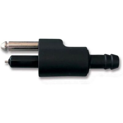 Riviera Conector Macho Mercury/mariner Con Adaptador De Manguera Black 10 mm Riviera Conector Macho Mercury/mariner Con Adaptador De Manguera Black 10 mm
