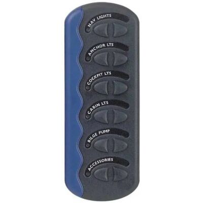 Bep Marine Dc Generación De Contorno Ii 6xon-off 3 Fusibles Control De Interruptor Eléctrico Charcoal One Size Bep Marine Dc Generación De Contorno Ii 6xon-off 3 Fusibles Control De Interruptor Eléctrico Charcoal One Size