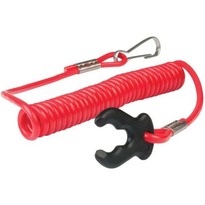 Bep Marine Interruptor De Seguridad De Cordón Red / Black One Size Bep Marine Interruptor De Seguridad De Cordón Red / Black One Size