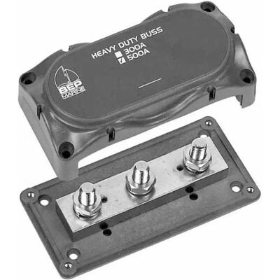 Bep Marine Bar De Terminales 3x10 Mm Grey 500A Bep Marine Bar De Terminales 3x10 Mm Grey 500A