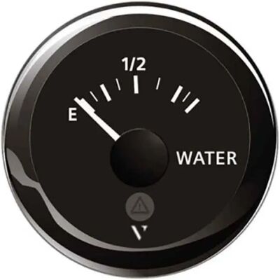 Vdo Instrumento De Nivel De Agua Dulce De 3-180 Ohmios Black 52 mm Vdo Instrumento De Nivel De Agua Dulce De 3-180 Ohmios Black 52 mm
