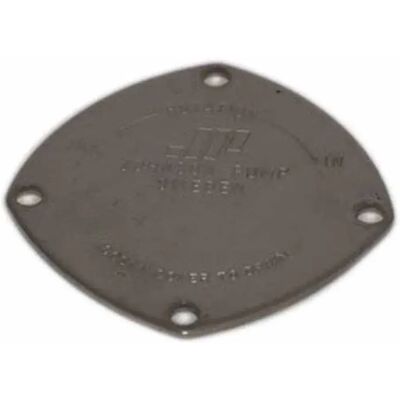 Johnson Pump Tapa De Cubierta De Bomba F5b-9 Silver One Size Johnson Pump Tapa De Cubierta De Bomba F5b-9 Silver One Size