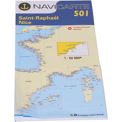 Plastimo Carta Náutica De Saint Raphaël-niza-islas Lérins Blue / White One Size Plastimo Carta Náutica De Saint Raphaël-niza-islas Lérins Blue / White One Size