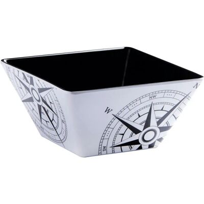 Marine Business Plato Cuadrado Lombok 6 Unidades Black 15 x 15 cm Marine Business Plato Cuadrado Lombok 6 Unidades Black 15 x 15 cm