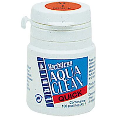 Yachticon Aqua Clean Ac1quick 100 Pastillas Descontaminador De Agua White One Size Yachticon Aqua Clean Ac1quick 100 Pastillas Descontaminador De Agua White One Size