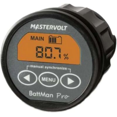 Mastervolt Panel De Derivación De Monitorización De Batería Battman Lite 12/24 Vcc Black One Size Mastervolt Panel De Derivación De Monitorización De Batería Battman Lite 12/24 Vcc Black One Size