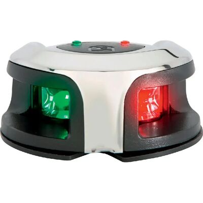 Attwood Luz Led De Navegación Black / White 60.7 x 54.9 x 30 mm Attwood Luz Led De Navegación Black / White 60.7 x 54.9 x 30 mm