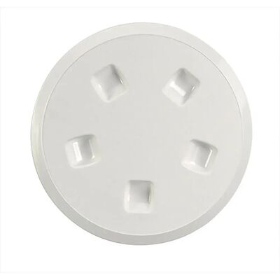 Can 4´´ Tapa De Registro De Asa White 11 cm Can 4´´ Tapa De Registro De Asa White 11 cm