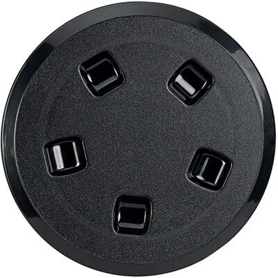 Can 6´´ Tapa De Registro De Asa Black 16 cm Can 6´´ Tapa De Registro De Asa Black 16 cm
