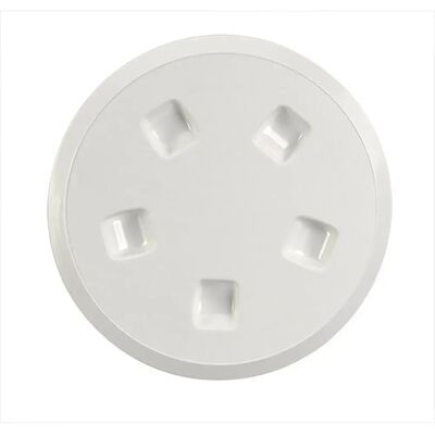 Can 6´´ Tapa De Registro De Asa White 16 cm Can 6´´ Tapa De Registro De Asa White 16 cm