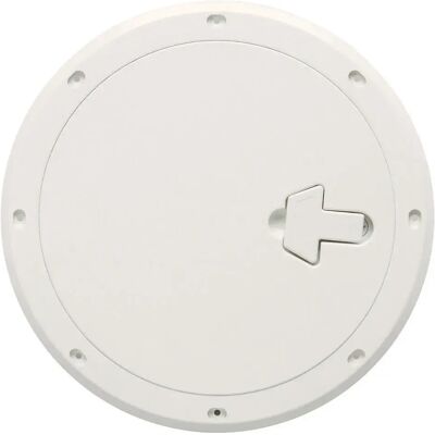 Can 9´´ Tapa De Registro De Asa White 23 cm Can 9´´ Tapa De Registro De Asa White 23 cm
