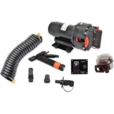 Johnson Pump Bomba De Agua Aquajet Wd 20l/min 12v 5 Bar Black One Size Johnson Pump Bomba De Agua Aquajet Wd 20l/min 12v 5 Bar Black One Size