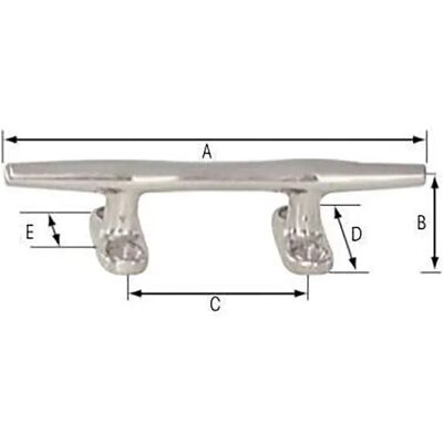 Quick Cornamusa Acero Inoxidable Silver 250 mm Quick Cornamusa Acero Inoxidable Silver 250 mm