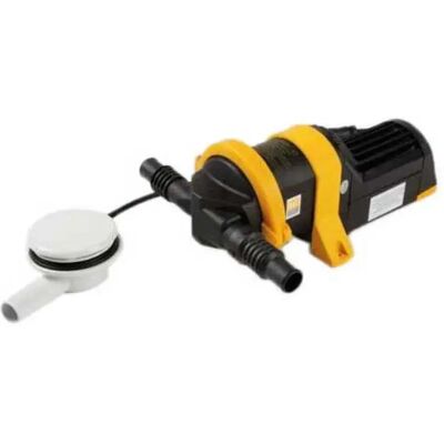 Whale Conjunto De Bomba De Evacuación Para Ducha Gulper Ic 12v Black / Yellow / White One Size Whale Conjunto De Bomba De Evacuación Para Ducha Gulper Ic 12v Black / Yellow / White One Size