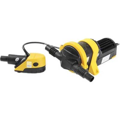 Whale Juego De Bomba De Sentina Ic 24v Black / Yellow One Size Whale Juego De Bomba De Sentina Ic 24v Black / Yellow One Size