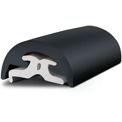 Tessilmare Soporte De Guardabarros Radial De Pvc Con Riel De Agua Black 30 mm Tessilmare Soporte De Guardabarros Radial De Pvc Con Riel De Agua Black 30 mm