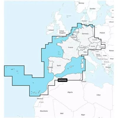 Navionics Npeu646l-europa Central Y Occidental Eu646l-grande-tarjeta Platinum+ Black One Size Navionics Npeu646l-europa Central Y Occidental Eu646l-grande-tarjeta Platinum+ Black One Size