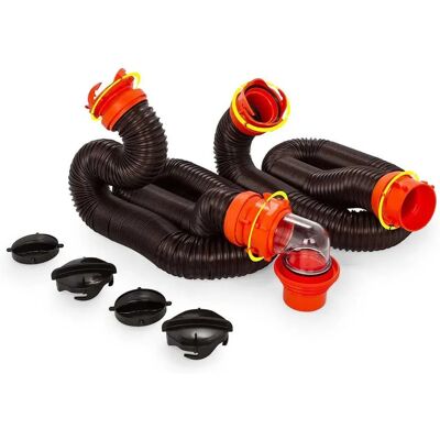 Conjunto de Mangueras Camco - Naranja - 6 M Rhinoflex Conjunto de Mangueras Camco - Naranja - 6 M Rhinoflex