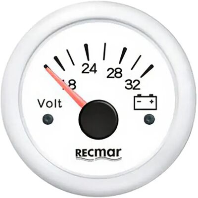 Recmar Voltímetro 8-32v White One Size Recmar Voltímetro 8-32v White One Size