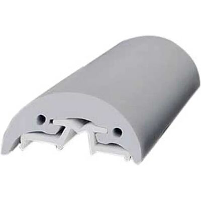 Perfil de borde en PVC Radial Tessilmare - 16m, 30mm, Gris Perfil de borde en PVC Radial Tessilmare - 16m, 30mm, Gris