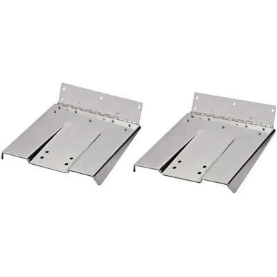 Uflex Placa De Soporte De Ajuste Acero Inoxidable Silver 22.8 x 22.8 cm Uflex Placa De Soporte De Ajuste Acero Inoxidable Silver 22.8 x 22.8 cm