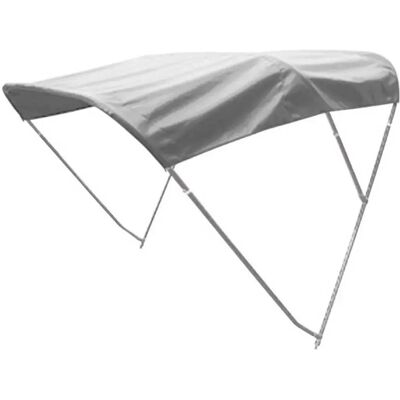Trem Conjunto De Toldo Bimini Acero Inoxidable Grey / White 160-180 cm Trem Conjunto De Toldo Bimini Acero Inoxidable Grey / White 160-180 cm