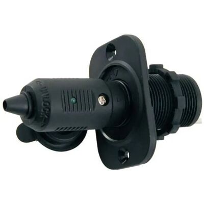 Euromarine Hembra Conector Macho Enchufe 12v Black One Size Euromarine Hembra Conector Macho Enchufe 12v Black One Size