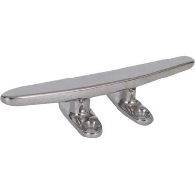 Euromarine Cornamusa De Cubierta Plana Acero Inoxidable Silver 150 x 30 mm Euromarine Cornamusa De Cubierta Plana Acero Inoxidable Silver 150 x 30 mm