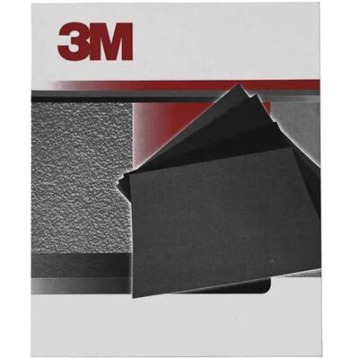 3M 734 P150 Papel De Lija A Base De Agua 50 Unidades Black One Size 3M 734 P150 Papel De Lija A Base De Agua 50 Unidades Black One Size