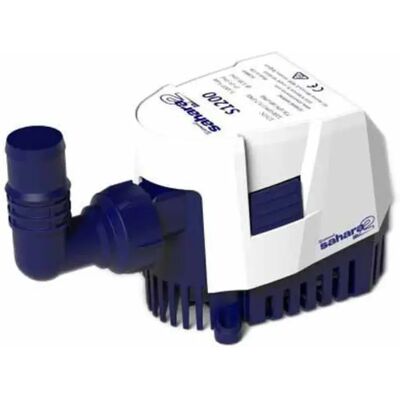 Attwood Bomba De Achique Sahara Mk2 S1200 50l/min 24v White / Blue 155 x 88 mm Attwood Bomba De Achique Sahara Mk2 S1200 50l/min 24v White / Blue 155 x 88 mm