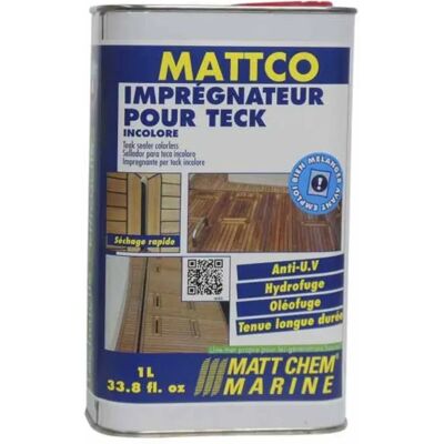 Matt Chem Protector De Teca Mattco 1l Clear One Size Matt Chem Protector De Teca Mattco 1l Clear One Size