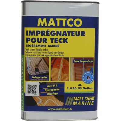 Matt Chem Protector De Teca Mattco 4l Amber One Size Matt Chem Protector De Teca Mattco 4l Amber One Size