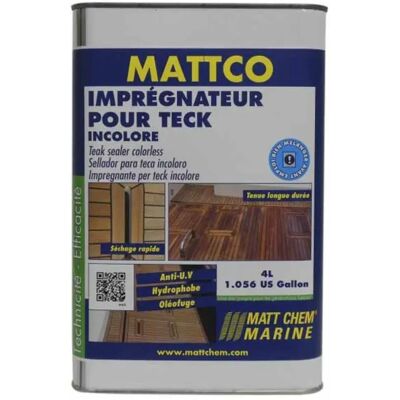Matt Chem Protector De Teca Mattco 4l Clear One Size Matt Chem Protector De Teca Mattco 4l Clear One Size