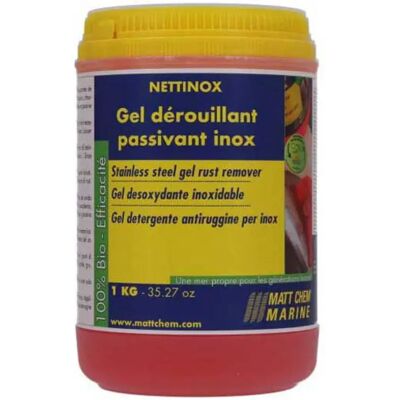 Matt Chem Nettinox 1L Gel Eliminador de Óxido - Removedor de Óxido Matt Chem Nettinox 1L Gel Eliminador de Óxido - Removedor de Óxido