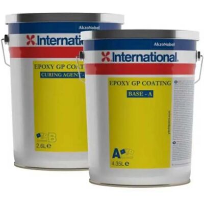 International Imprimación Base De Epoxy Gp 4.35l Grey One Size International Imprimación Base De Epoxy Gp 4.35l Grey One Size