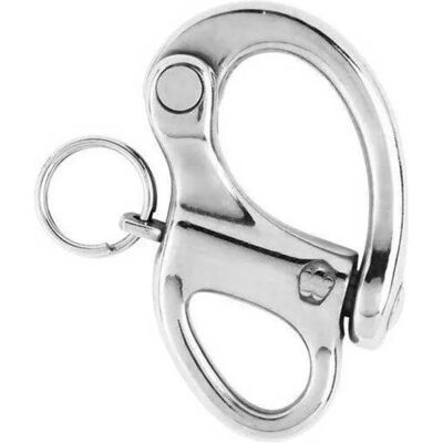 Wichard Mosquetón De Ojo Fijo Para Driza De Hr Silver 35 mm Wichard Mosquetón De Ojo Fijo Para Driza De Hr Silver 35 mm