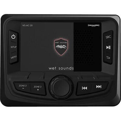 Wet Sounds Mc-20 Centro De Medios Nmea2000 Black One Size Wet Sounds Mc-20 Centro De Medios Nmea2000 Black One Size
