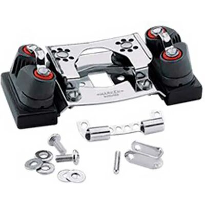 Harken Kit De Adaptador De Hoja De Viento Para Barco Pequeño Cb Black / Silver One Size Harken Kit De Adaptador De Hoja De Viento Para Barco Pequeño Cb Black / Silver One Size
